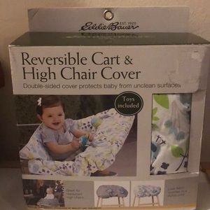 Eddie Bauer Reversible Cart and High Chair cover